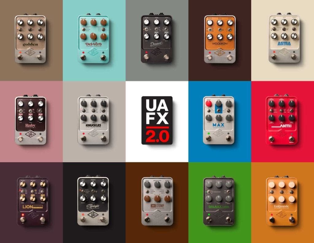 Universal Audio Upgrades UAFX Pedals with Full USB MIDI Control