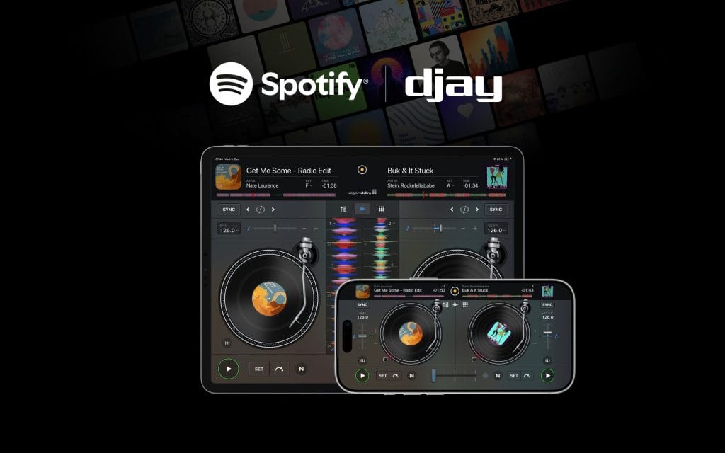 Algoriddim Brings Spotify Integration to djay on iOS and Android