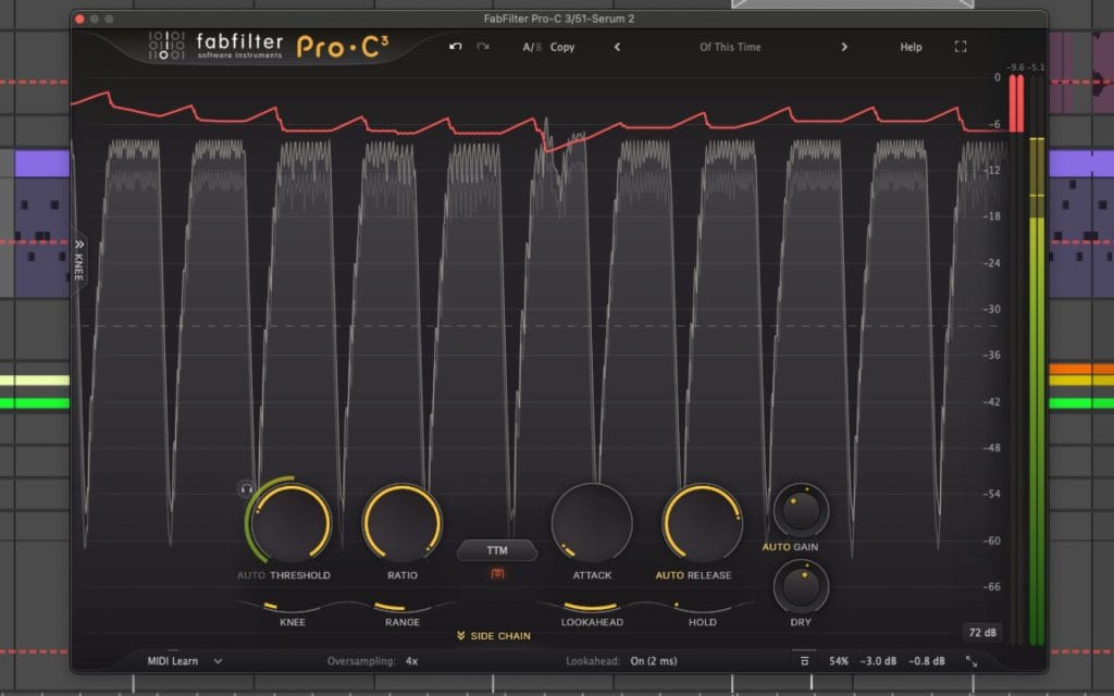 Fab Filter's Pro-C 3 UI