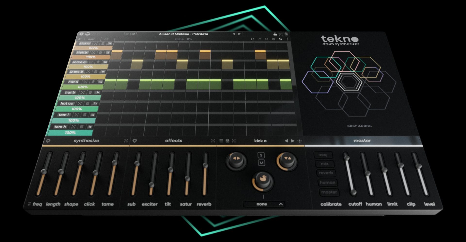 Baby Audio Tekno V1.1 Turns Drum Synthesis Into a Full Production Workflow