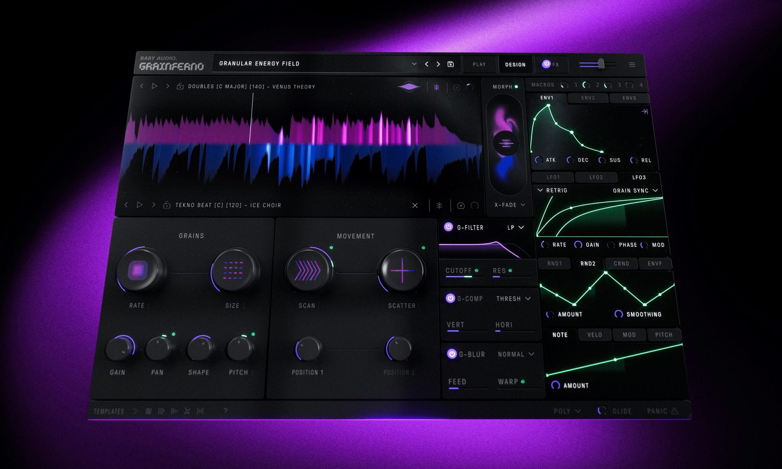 Baby Audio Turns Granular Synthesis Into a More Playable Tool With Grainferno