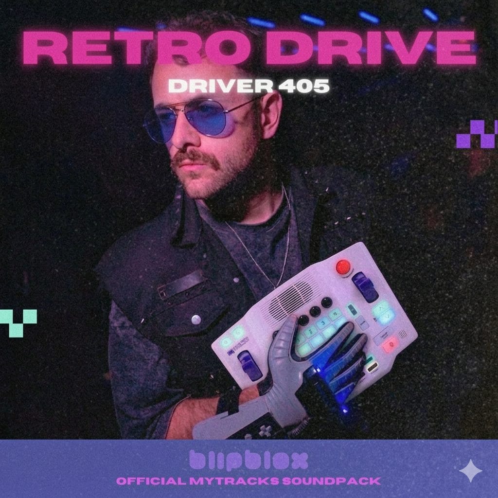 Blipblox と Driver405 が myTRACKS 用の新しいレトロドライブサウンドパックをリリース