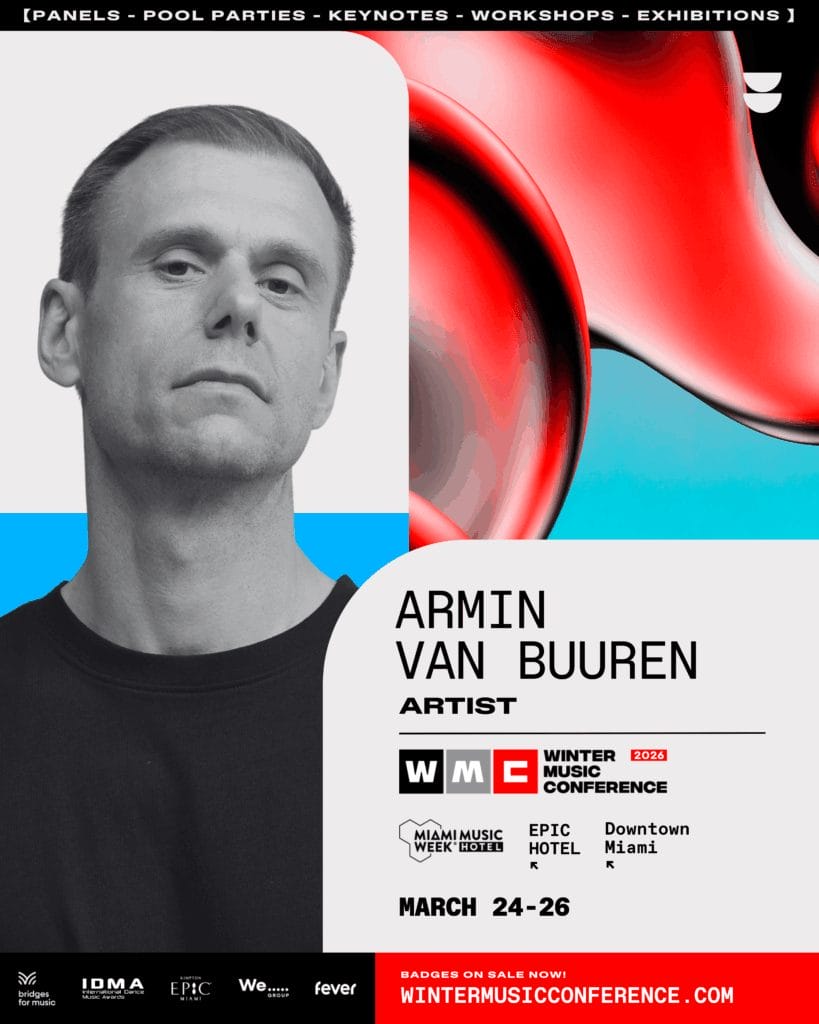 Armin van Buuren’s Guide to Better Networking at Winter Music Conference 2026