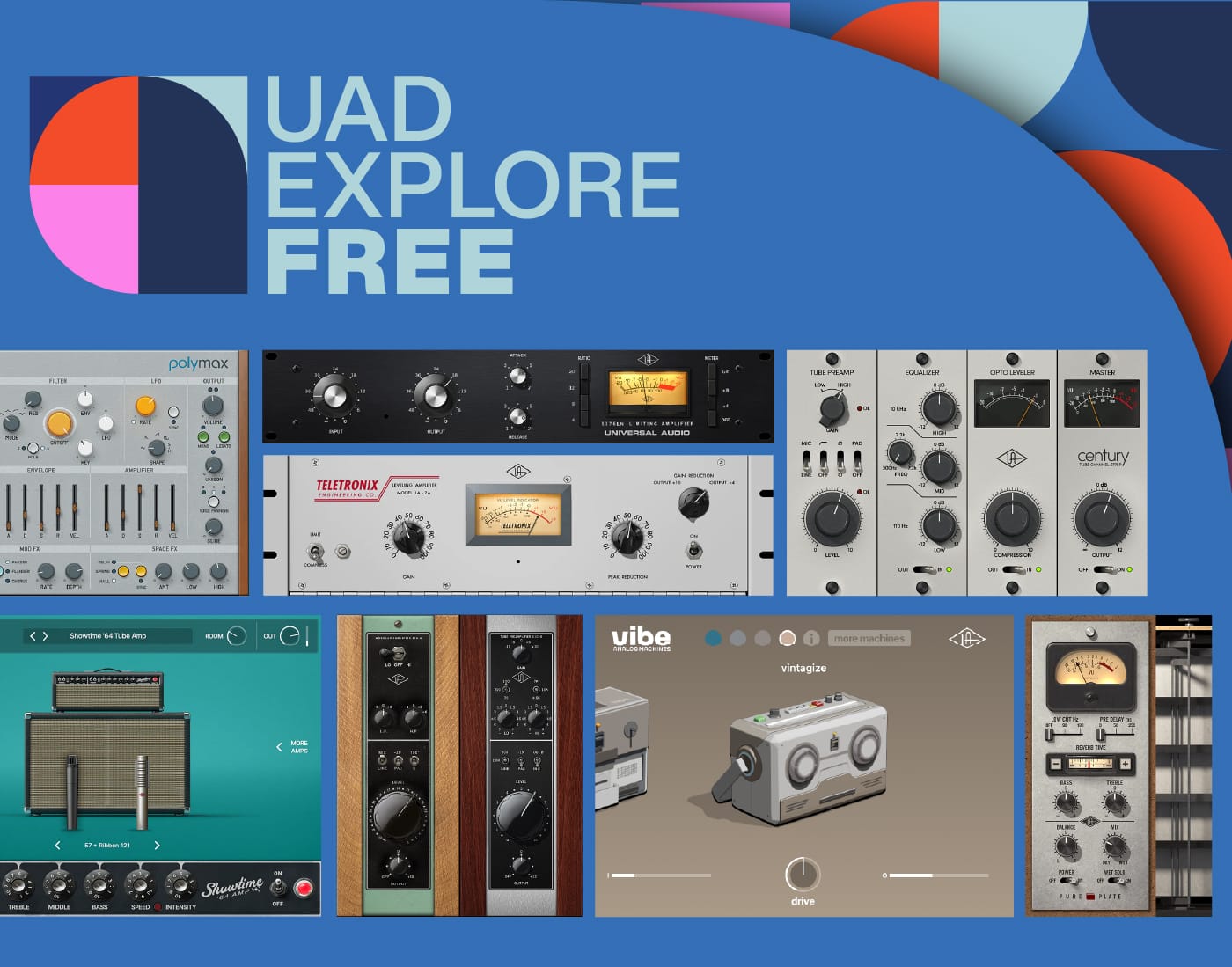 Universal Audio Drops a Free Studio Bundle With UAD Explore FREE