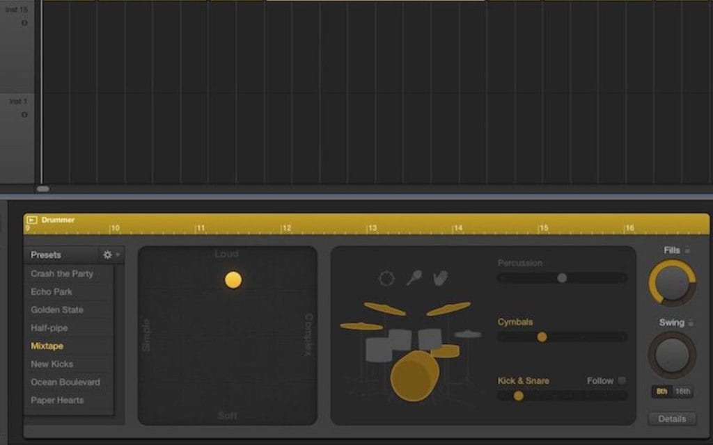 Logic Pro Drummer