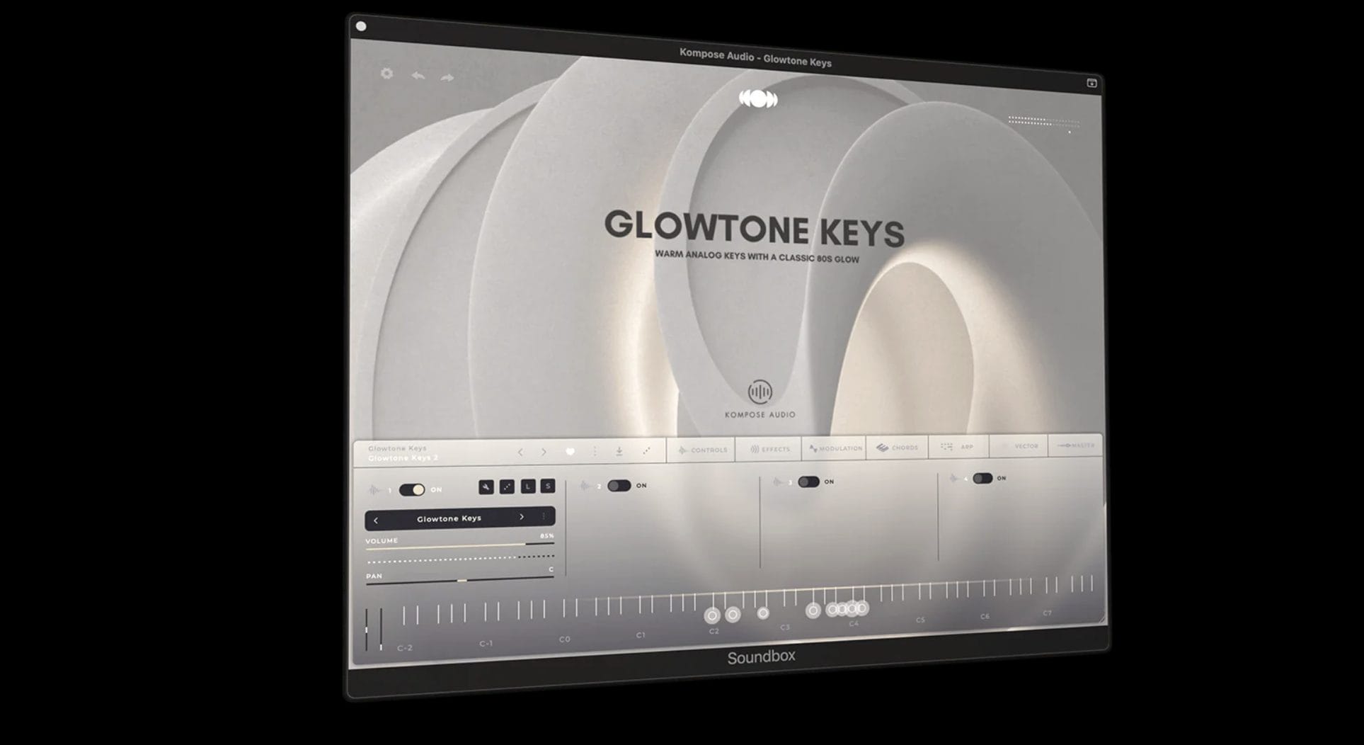 Kompose Audio Releases Glowtone Keys For Soundbox