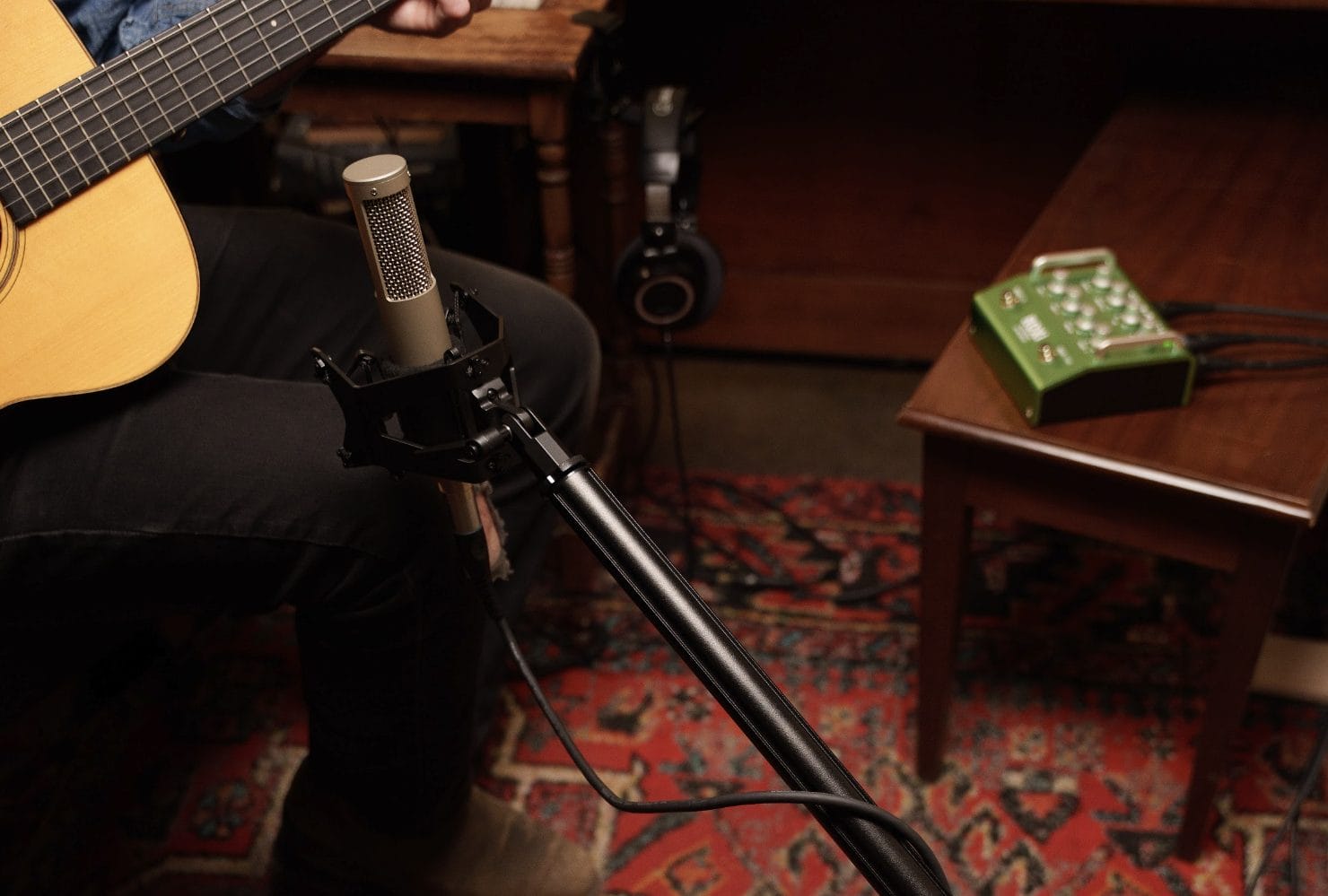 Royer Labs Bundles The R-12 With Its Sling-Shock Mount For Acoustic Guitar Recording