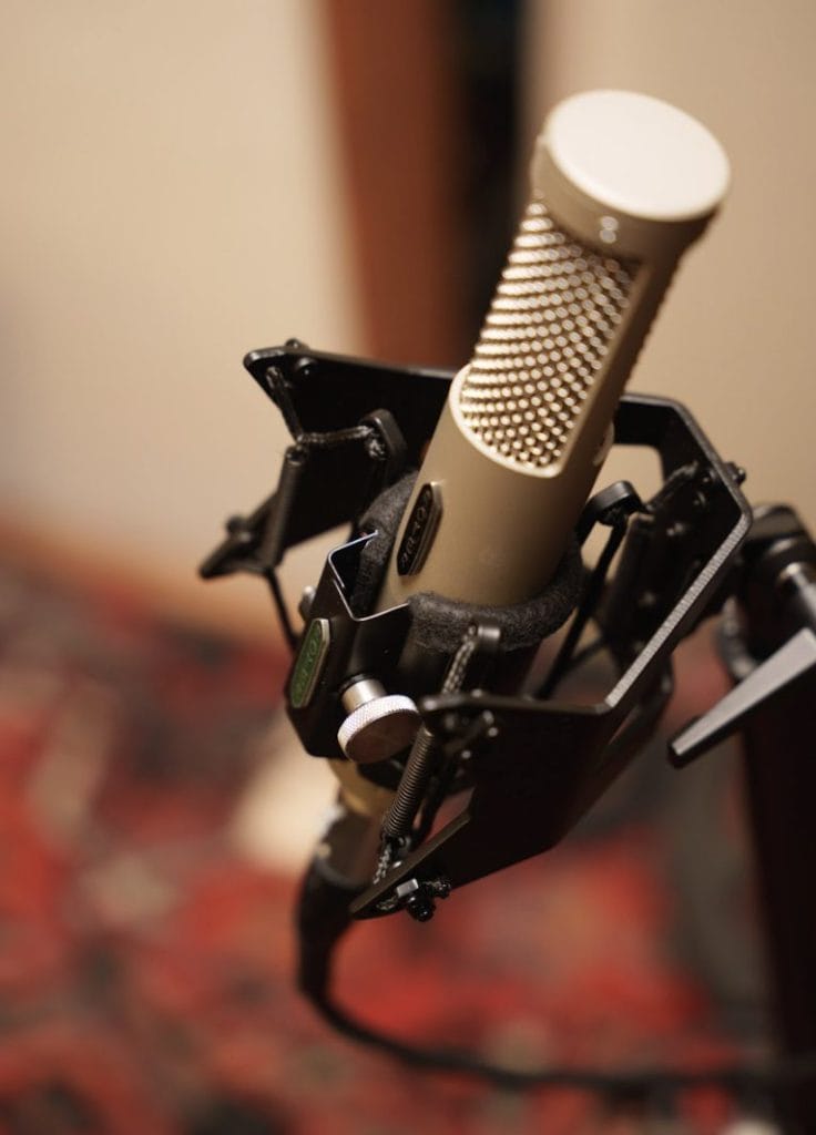 Royer Labs Bundles The R-12 With Its Sling-Shock Mount For Acoustic Guitar Recording