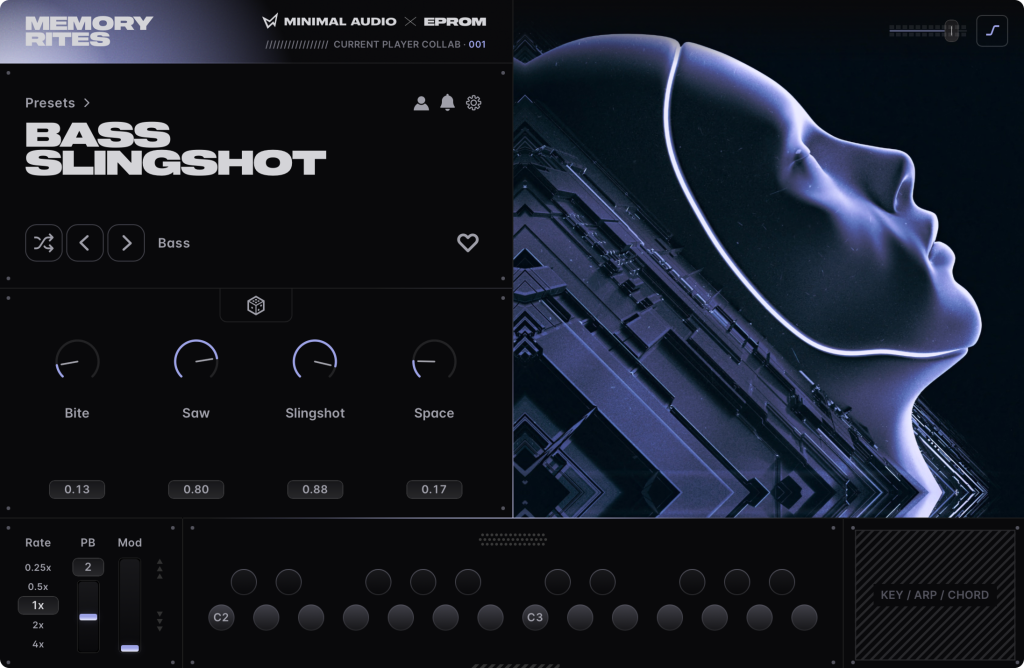 EPROM、Memory Ritesで現在のサウンドデザインを演奏可能な楽器に変える