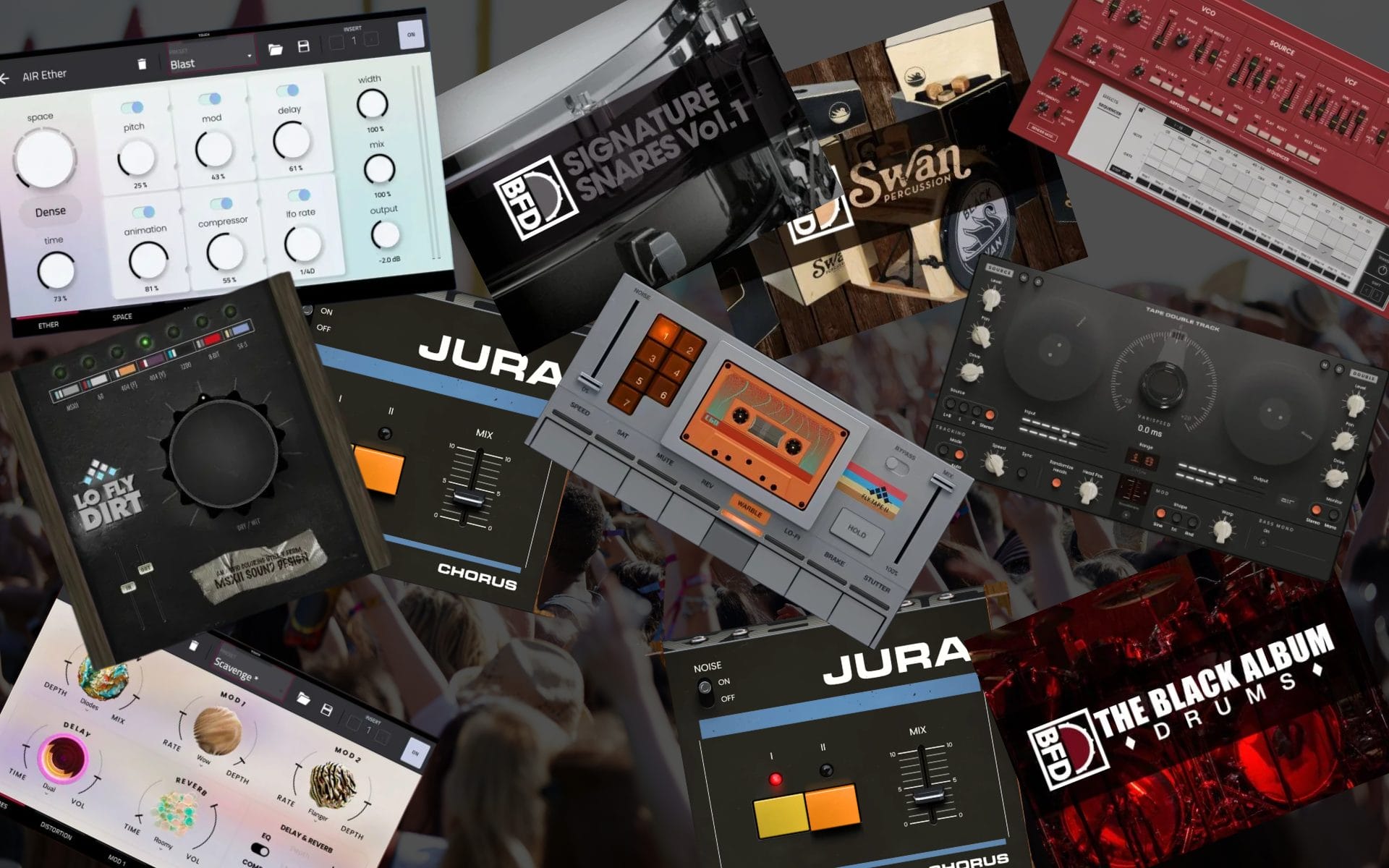 AIR Music Technology Summer Sale Includes Free Plugins, Jura Chorus, ReValver, MPC Expansions, And BFD Drum Deals