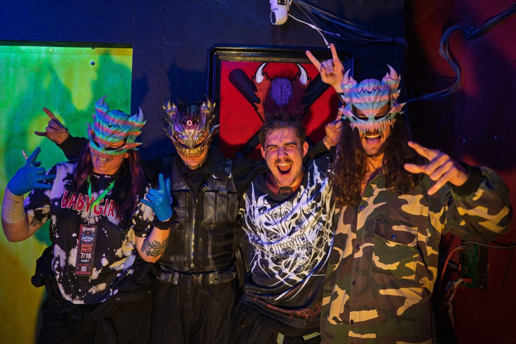 GHENGAR, Mayhem Rage Room, Dallas, rocktronic, DEMONS, tearout