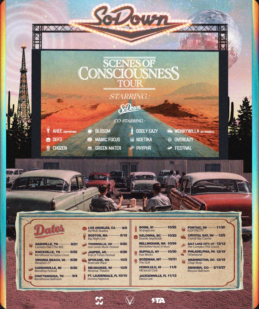 SoDown, Tour, Scenes of Consciousness