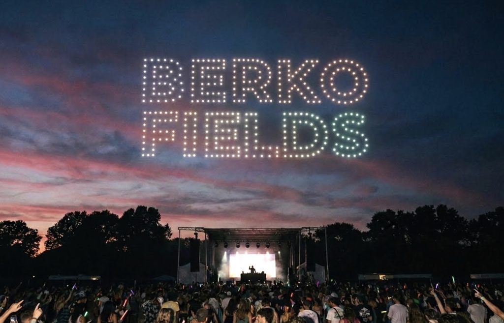 Berko Fields Adds 400 Drones to Its Headline Sets