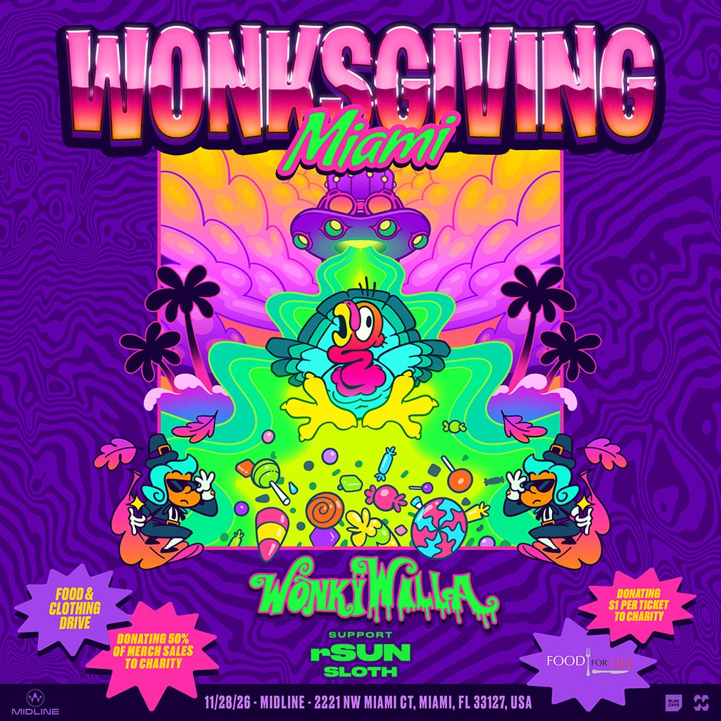 Wonksgiving, Midline Miami, Thanksgiving, Food For Life, charity