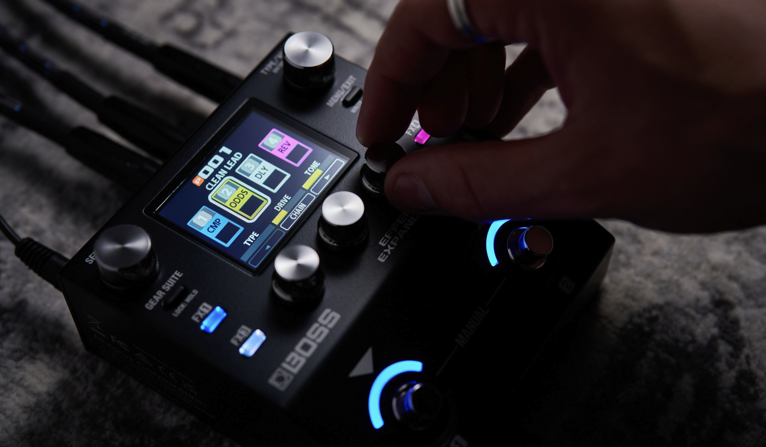 BOSS EX-4 Adds 120 Effects to Pedalboards