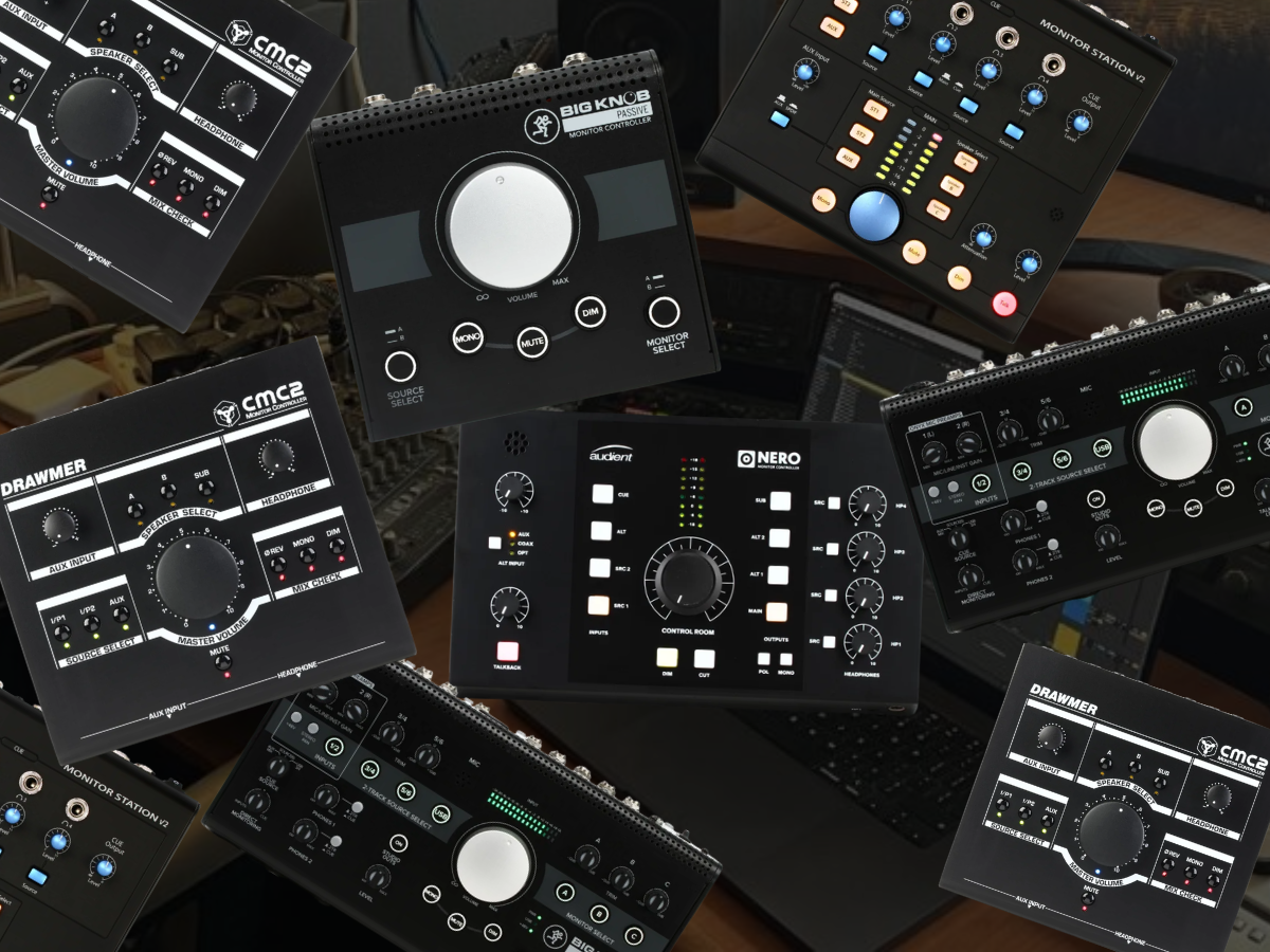Best Monitor Controllers for Hybrid Studios
