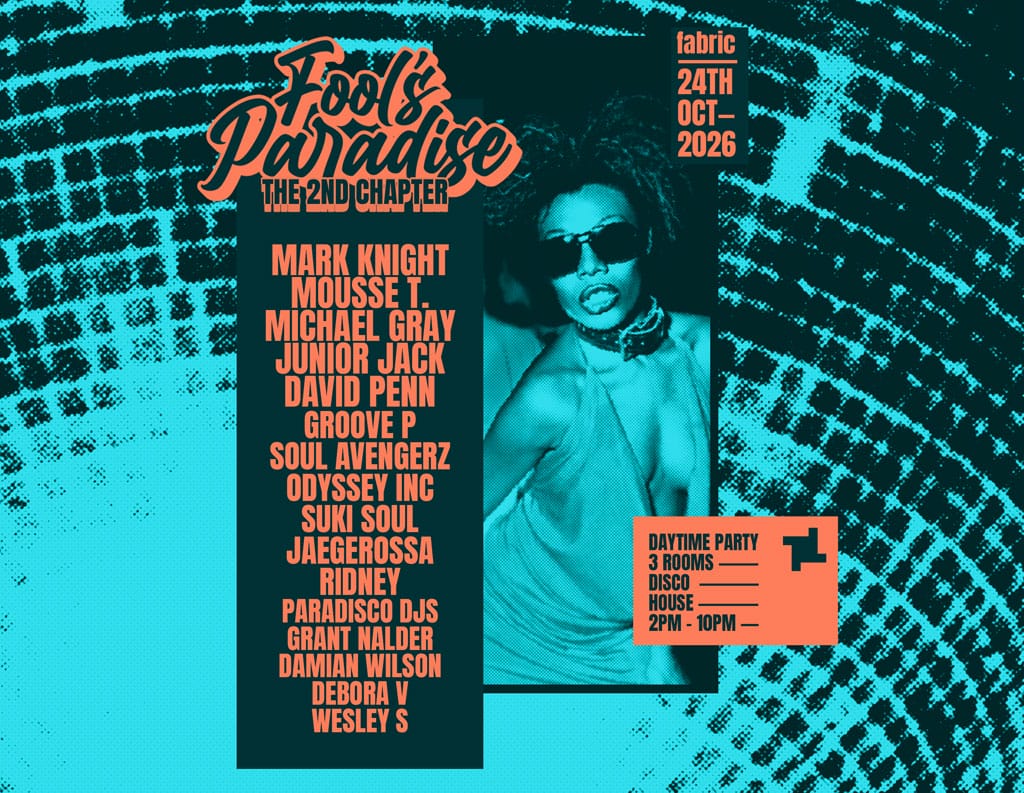 Fool’s Paradise returns to fabric for The 2nd Chapter following sold-out debut